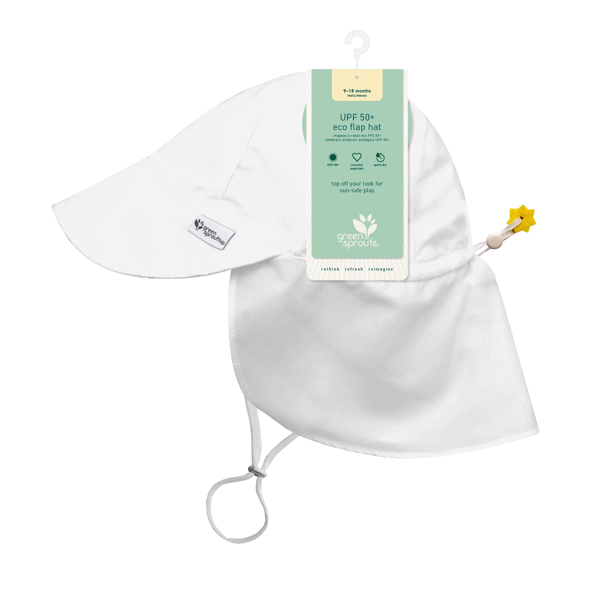 UPF50  Sun Hat with Neck Flap