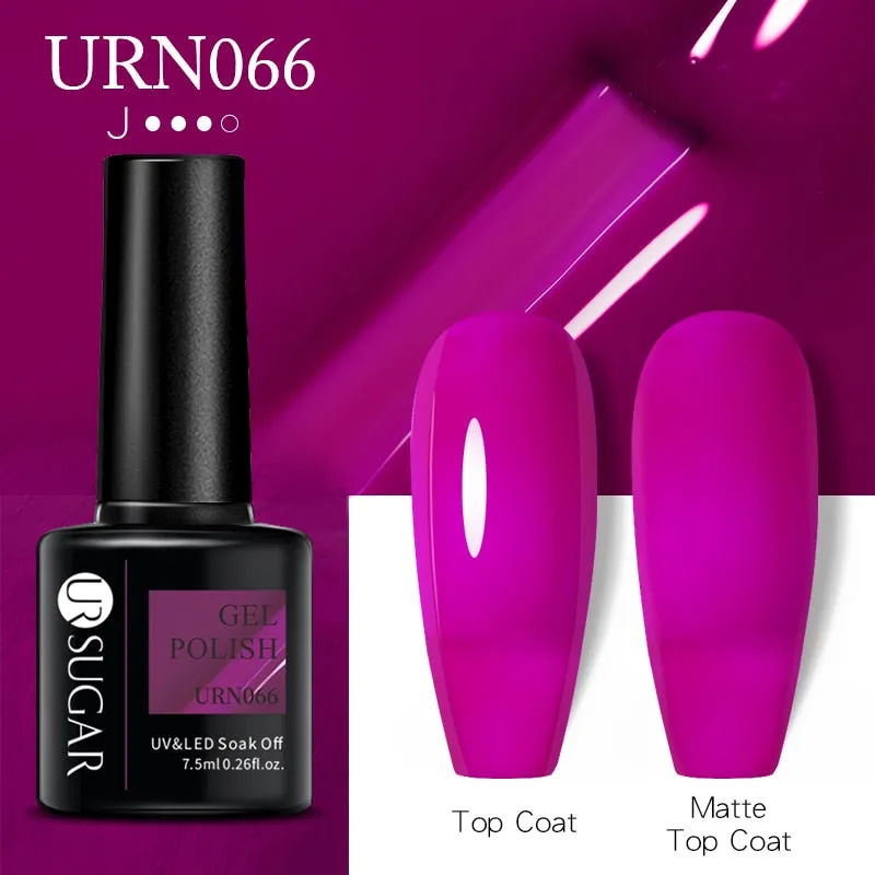 Wenkouban  Thermal Nail Polish Shiny Sequins Effect Color Change Gel Varnishes All For Manicure Nails Art UV Semi Permanent Gellak
