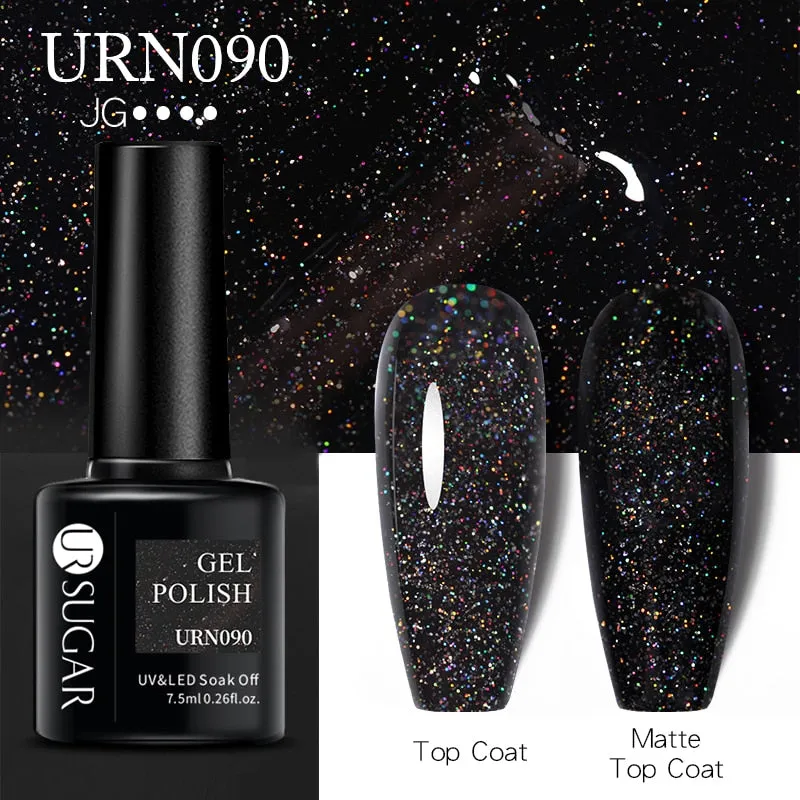 Wenkouban  Thermal Nail Polish Shiny Sequins Effect Color Change Gel Varnishes All For Manicure Nails Art UV Semi Permanent Gellak