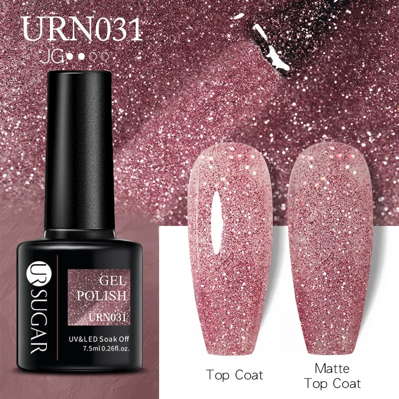 Wenkouban  Thermal Nail Polish Shiny Sequins Effect Color Change Gel Varnishes All For Manicure Nails Art UV Semi Permanent Gellak