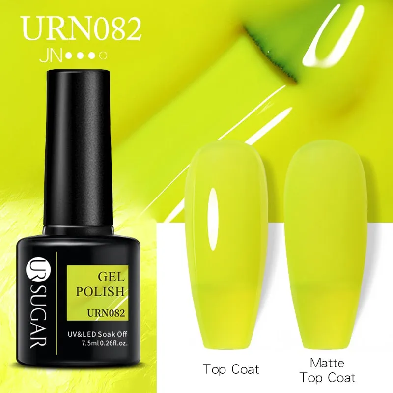 Wenkouban  Thermal Nail Polish Shiny Sequins Effect Color Change Gel Varnishes All For Manicure Nails Art UV Semi Permanent Gellak