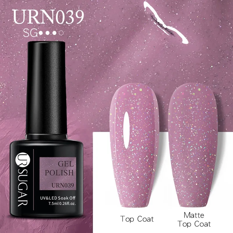 Wenkouban  Thermal Nail Polish Shiny Sequins Effect Color Change Gel Varnishes All For Manicure Nails Art UV Semi Permanent Gellak